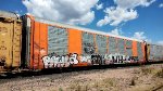 BNSF 28705 TTGX 694944 Con Grafiti 